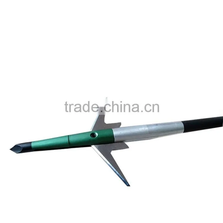 Hunting arrows 2 Blade Broadheads 100 Grain arrow tips for sale