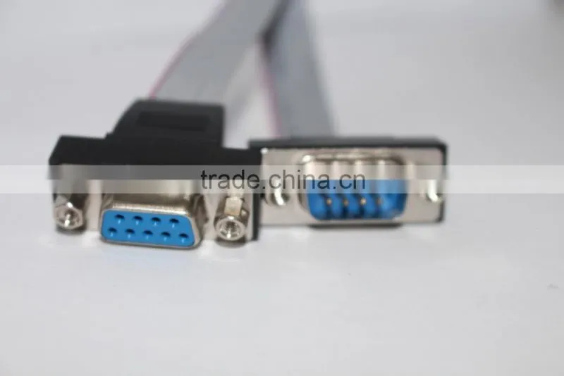 KSM DB Terminal wire & cable harness custom 2.54mm wire to board idc flat cable assembly