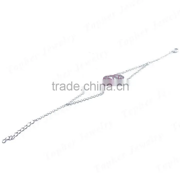 Fashion design 925 sterling silver 2015 charm bracelet