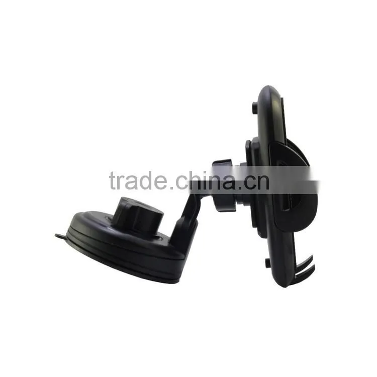 Universal Smart Phone Car Mount with Suction for Dashboard / Windshield Cell Phone Holder Compatible with any Smartphone