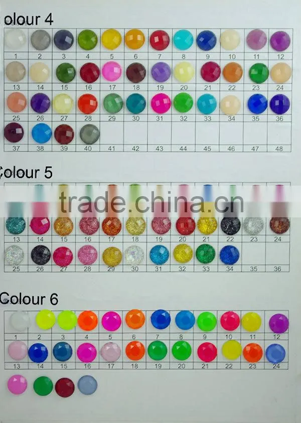 Fashion pointback Rhinestones Gems