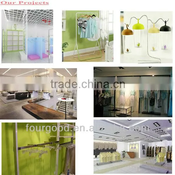 Display clothes hook with circle holes for shop
