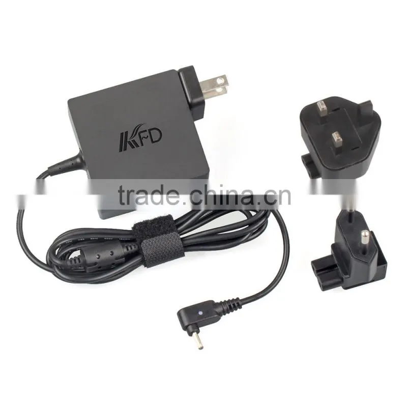 Square 19v 1.75a 33w netbook ac adapter power charger for ASUS