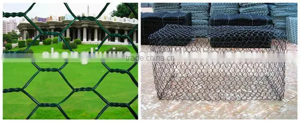 pvc coated hexagonal wire mesh netting