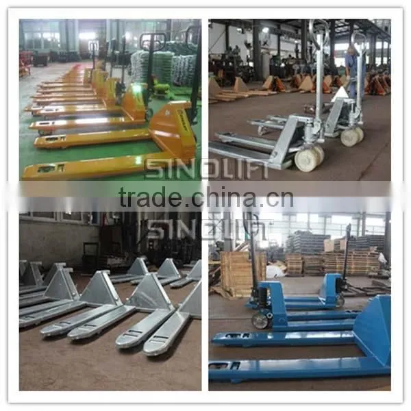 NPG Galvanized Pallet Truck with CE Certificate