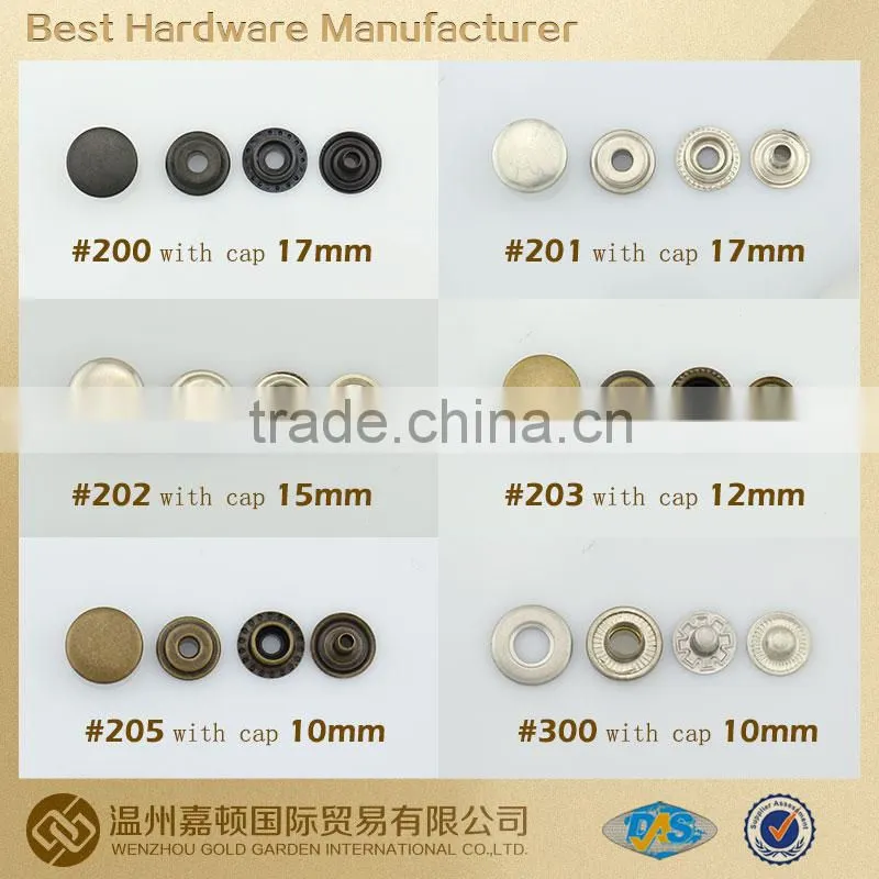 8mm metal press ansp button cover various designs