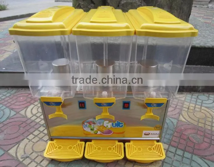 hot sale hot/cold three cylinder Fruit juice machine