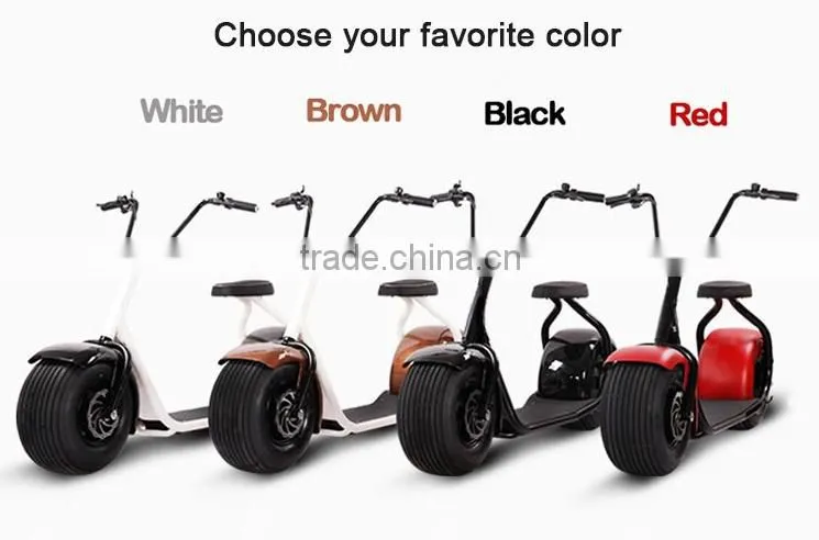 Hottest 1000W city road bike two wheels electric harley scooter