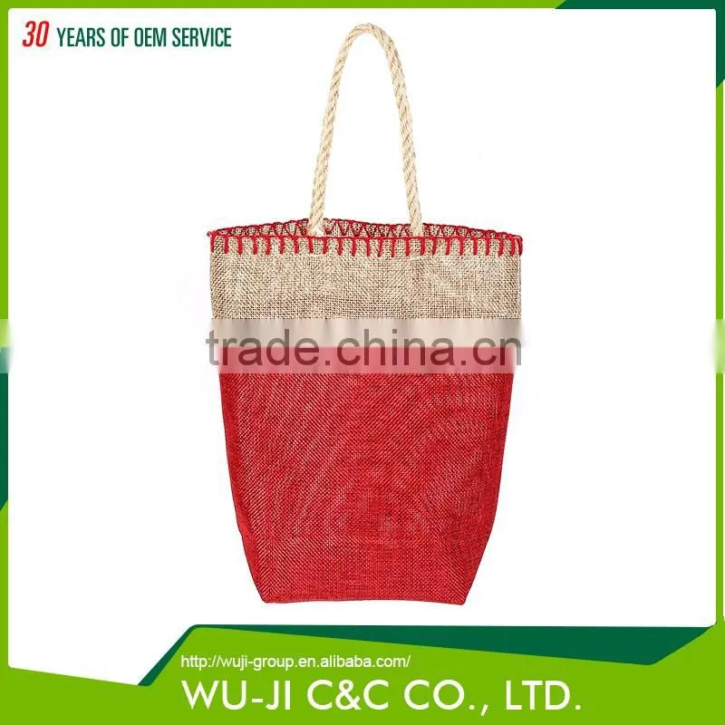 China wholesale eco-friendly custom polyester beach tote bag