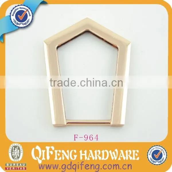 wholesale light gold metal handbag ring for suitcase f-964