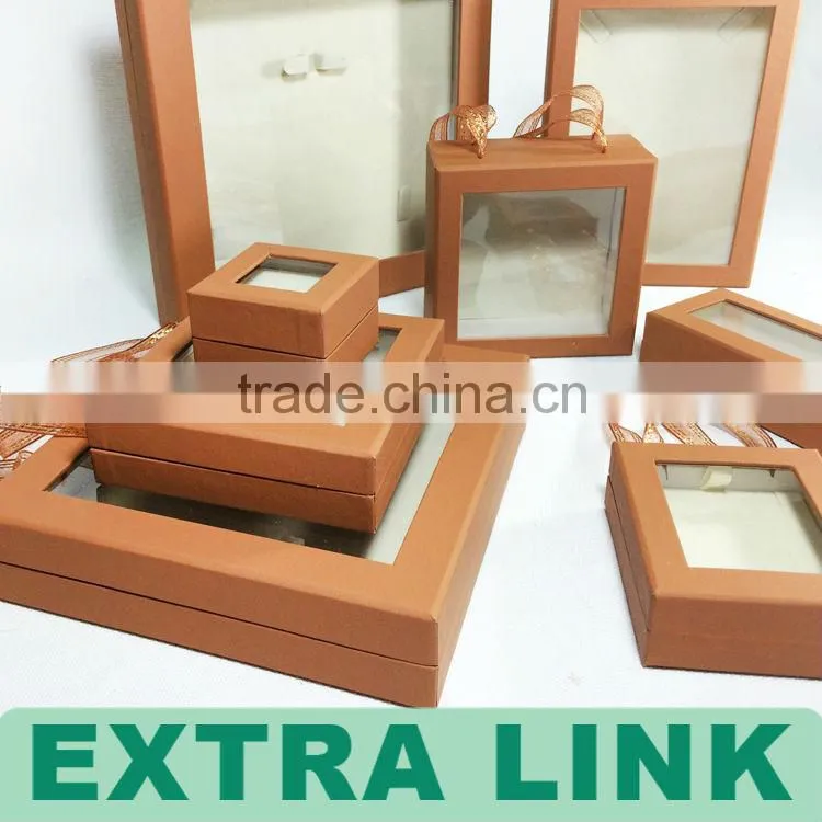 Custom High Quality Ring Diamond Cardboard Jewellery Display Boxes