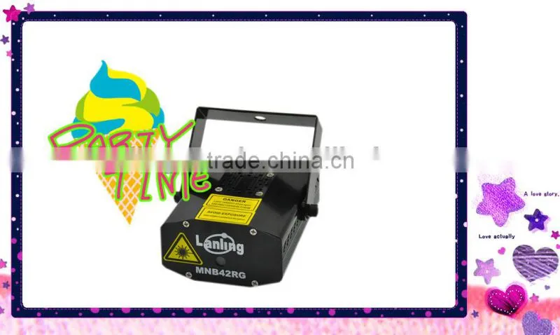 Mini laser light show equipment Dj Home party