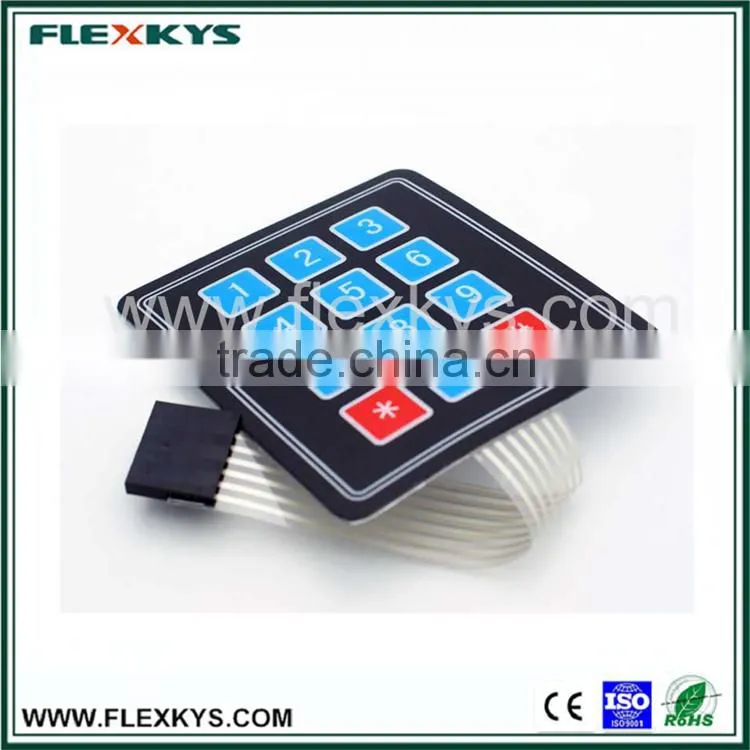 Multifunctional poly dome membrane switch