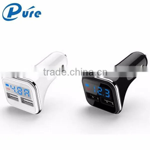 Universal Double Speed Fast Charge Output DC 5V 4.8A USB Charger Portable Dual Port Micro Car Charger