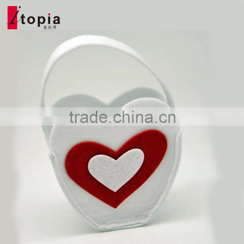 Wholesale luxury non-woven candy bags wtih handle