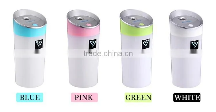 New Arrival Small O 300ml USB Anionic moisturizing Ultrasonic Humidifier Nebulizer Essential Oil Aroma Diffuser for Car home spa