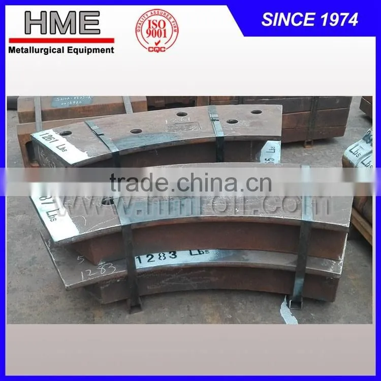 Recycling metal shredder hammer, shredder spare parts, wear parts, end disc cap, spider cap, grate, liner, pin protector, anvil