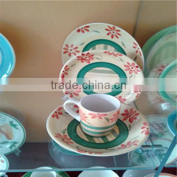 30PCS Color Stripes Handpainting dinnerware sets wholesale