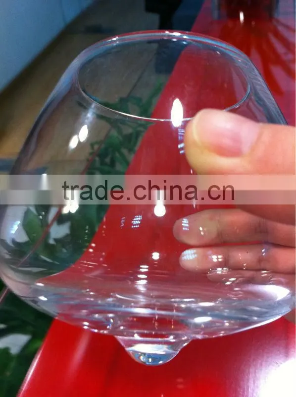 custom shape glassed/ footless glass /champagne glass
