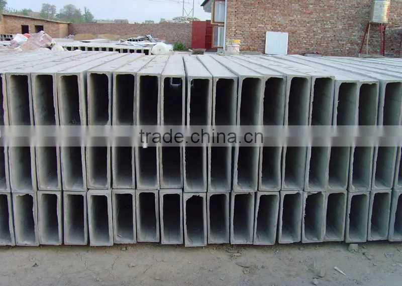 Flue machine producing cement flue/flue shaping machine
