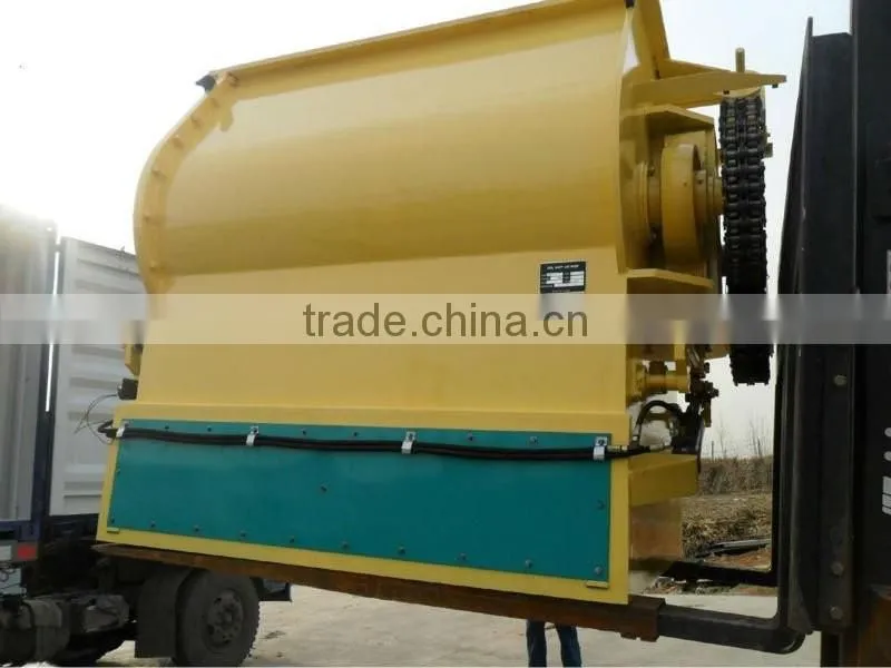 single shaft mixer with oar design for corns