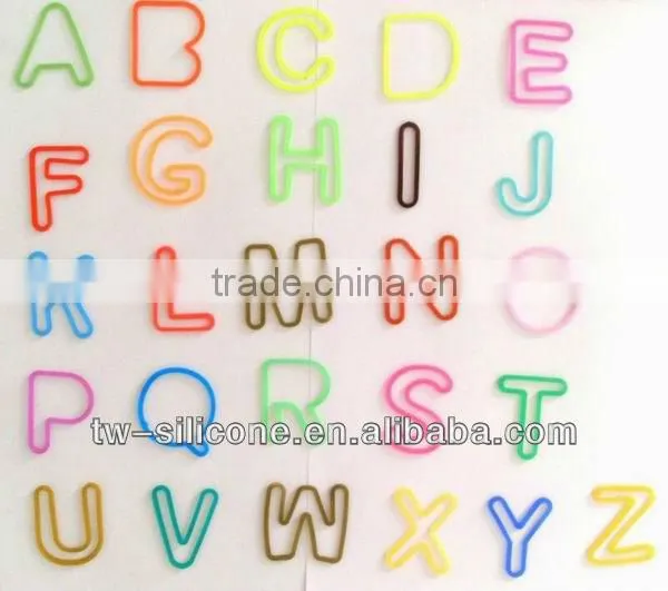 super elastic silicone rubber bands with animal design