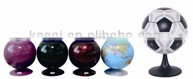 3 litres with 360 sensor range dustbin, globe shape sensor trash can small dustbin