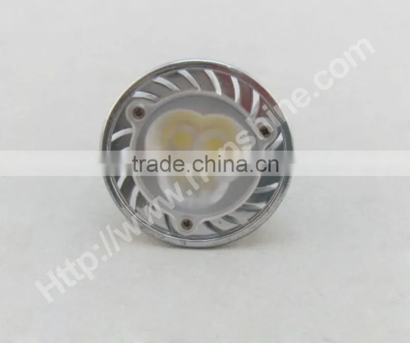 3-4*1w 3w led bulb gu10 mr16