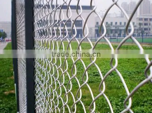 pvc coated chain link fence/posts for chain link