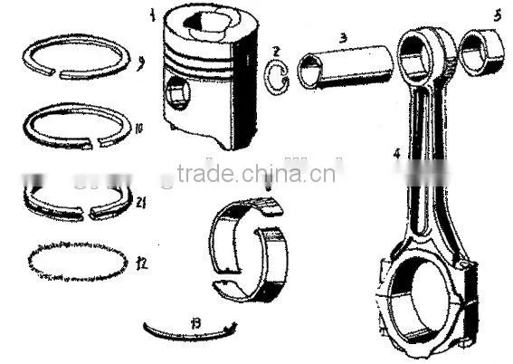 Agricultural machinery spare parts various of tractor gears