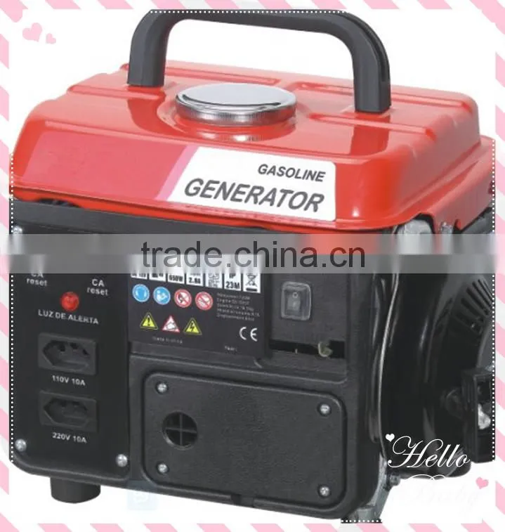 Gasoline Generator 1KW Recoil Start 1500DC-4