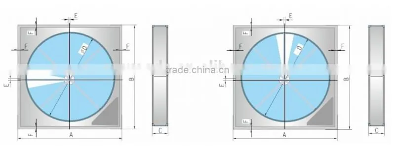 Dubai hot selling Gulf rotary heat exchanger heat recovery wheel
