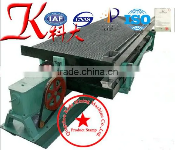 Hot Selling gold refining machine 6S gold shaker table
