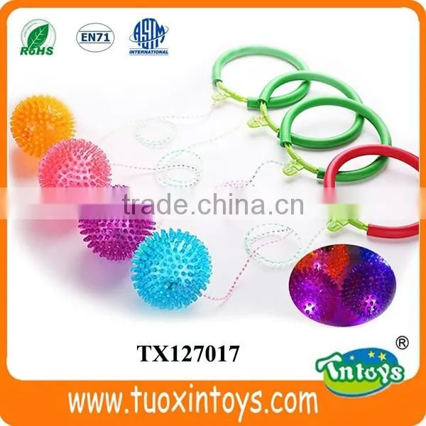 sport splat ball toy with string