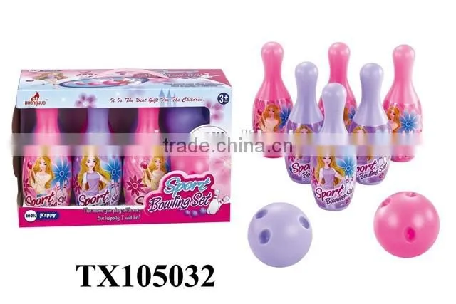 Children outdoor play set bowling set toy