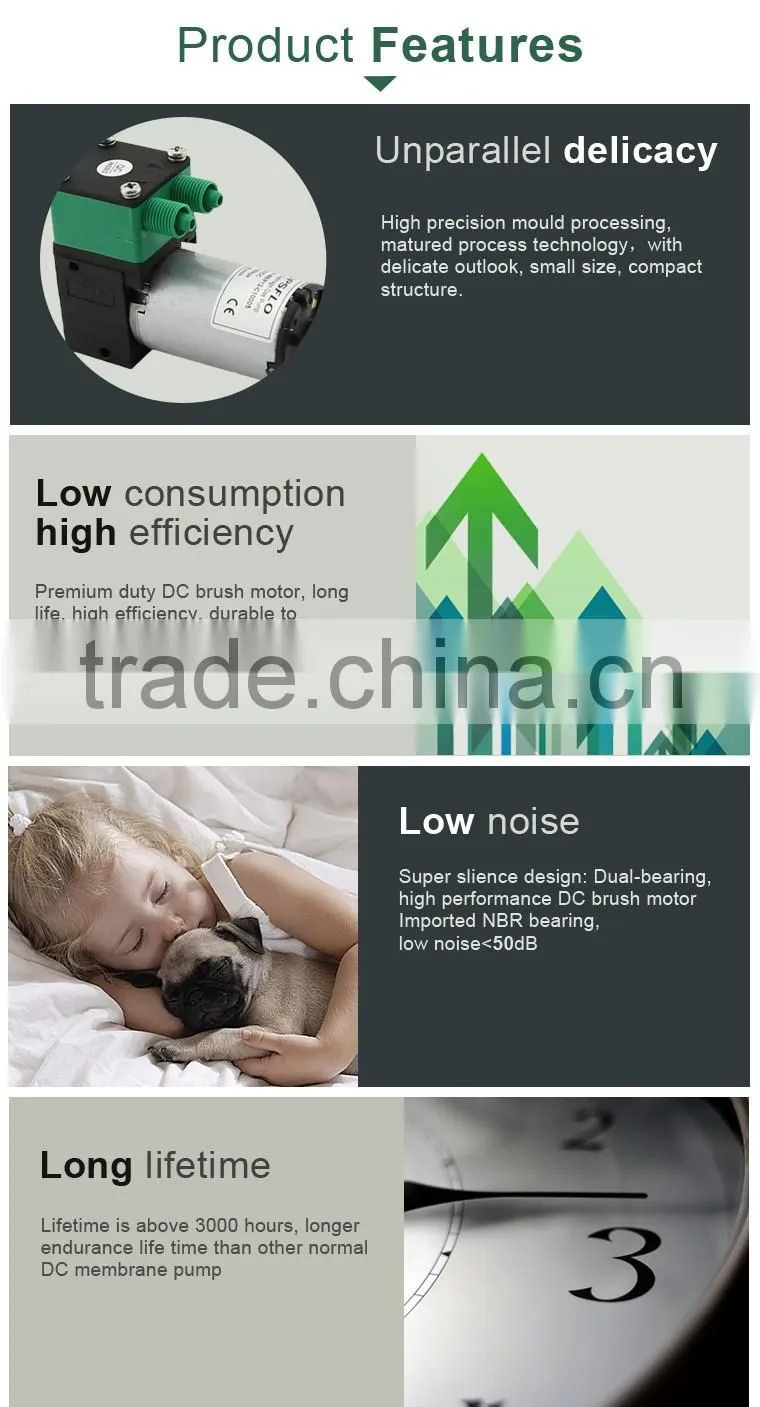 Mini Vacuum and Air Pump (DC brush motor)