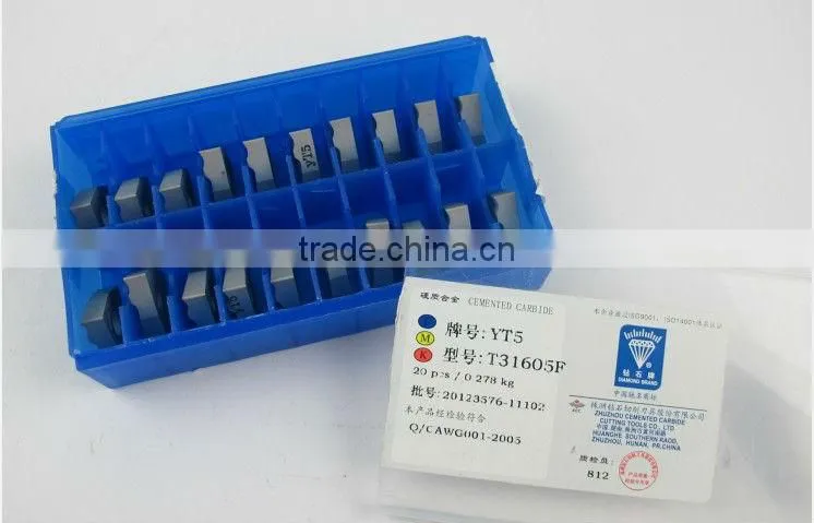 Carbide indexable inserts E242 tool parts for making twist dill bit