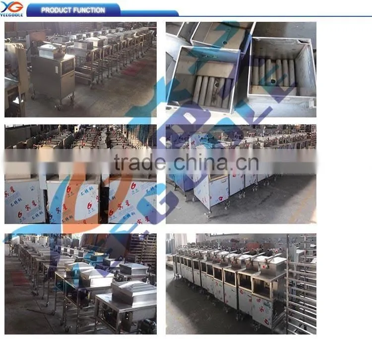 Commercial Restautant Continuous Frying Machine/Gas Fish Fryer/French Fries Fryer