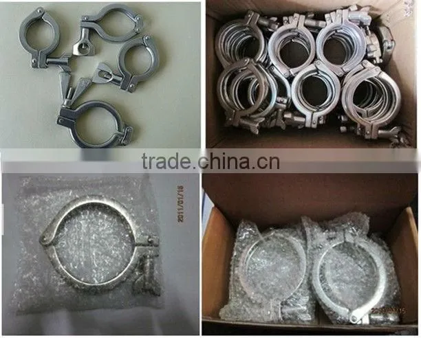 stainless steel 304 sanitary tri clapm assembly
