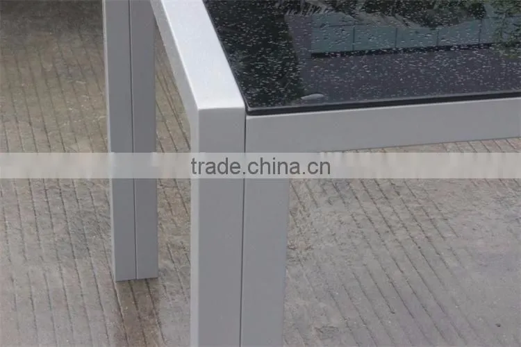 Outdoor rectangle fair price dining table