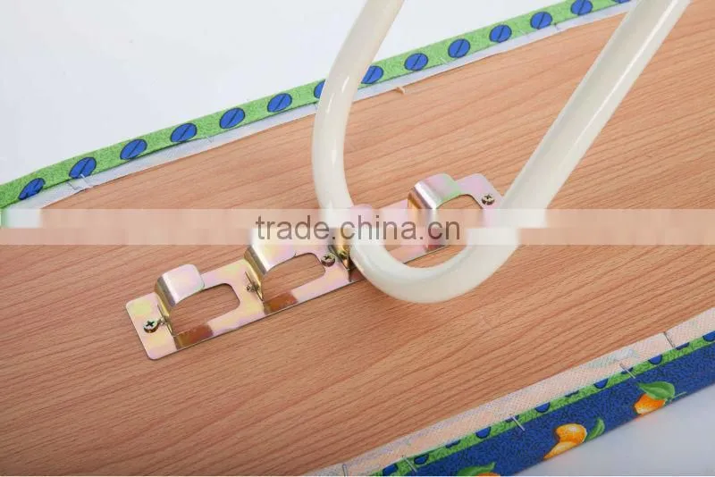 wooden ironing board iron table