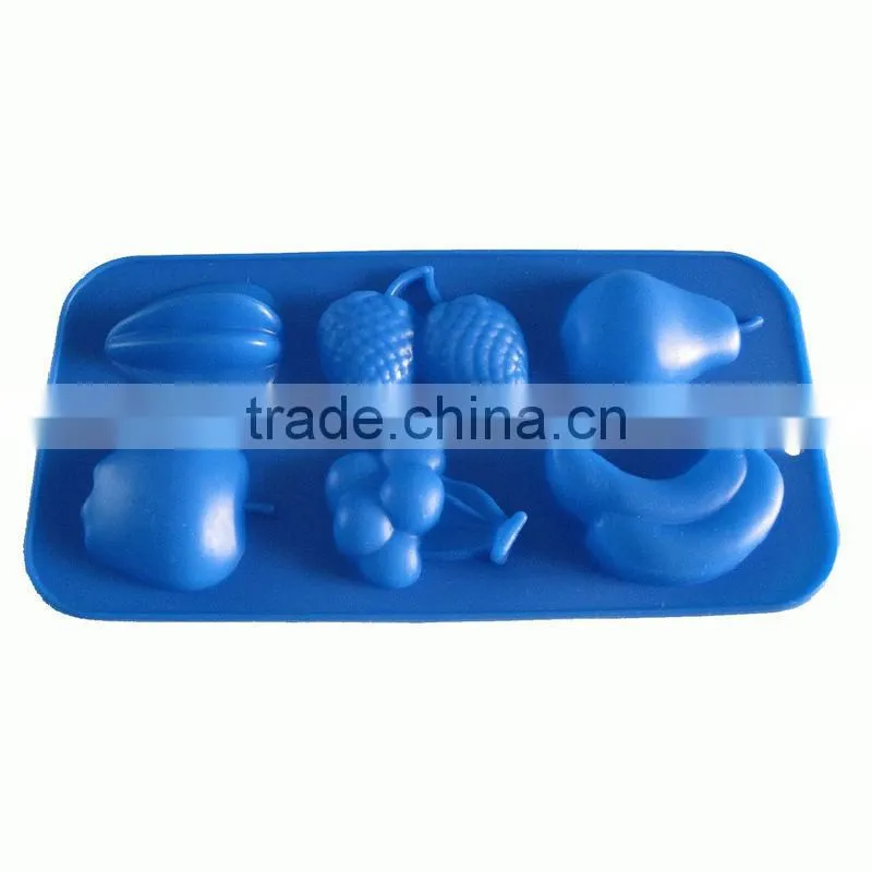 FDA&LFGB Insect shaped Orange Silicone Cake Molds