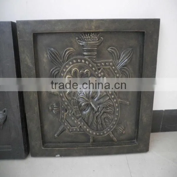 2012 GRC Cement Rectangular 75*62CM Embossment