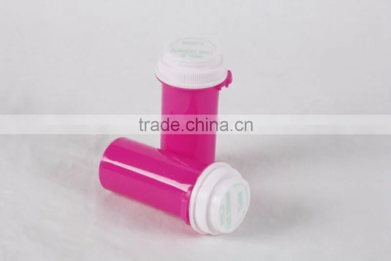 Pop Top Plastic Marijuana Vials