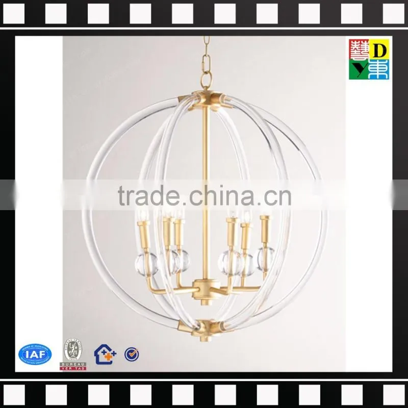 newest design plexiglass acrylic lighting home by deco PMMA lucite round acrylic light hotel use top grade elegant acrylic light