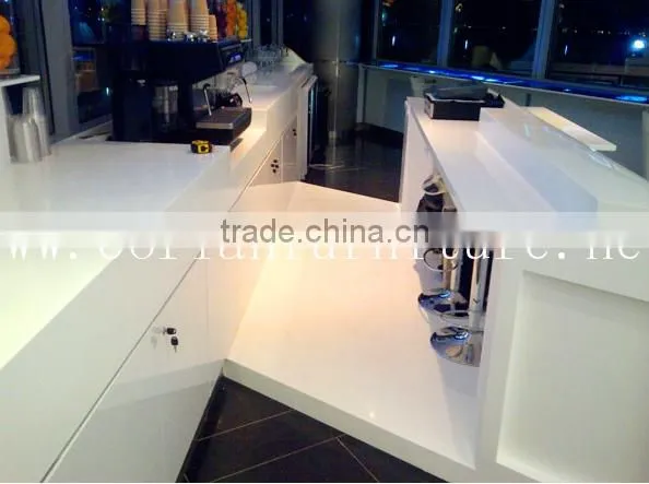 Customized juice bar counter / snack bar counters / countertop snack bar