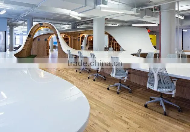 Special design Luxury boardroom corian conference table specifications office executive meeting table