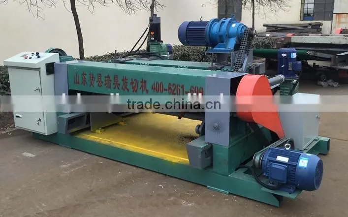 Spindleless veneer rotary lathe for woodworking machinery