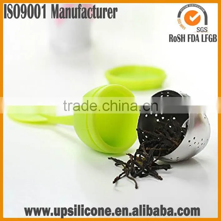 high quality stainless steel tea infuser,loose leaf tea infuser silicone ,loose tea infuser