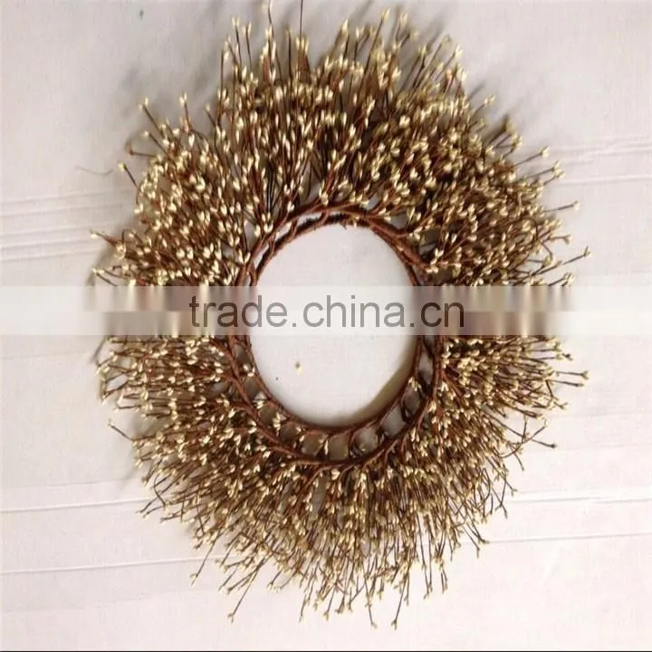 christmas decorations made in china red berry christmas wreath for christmas market